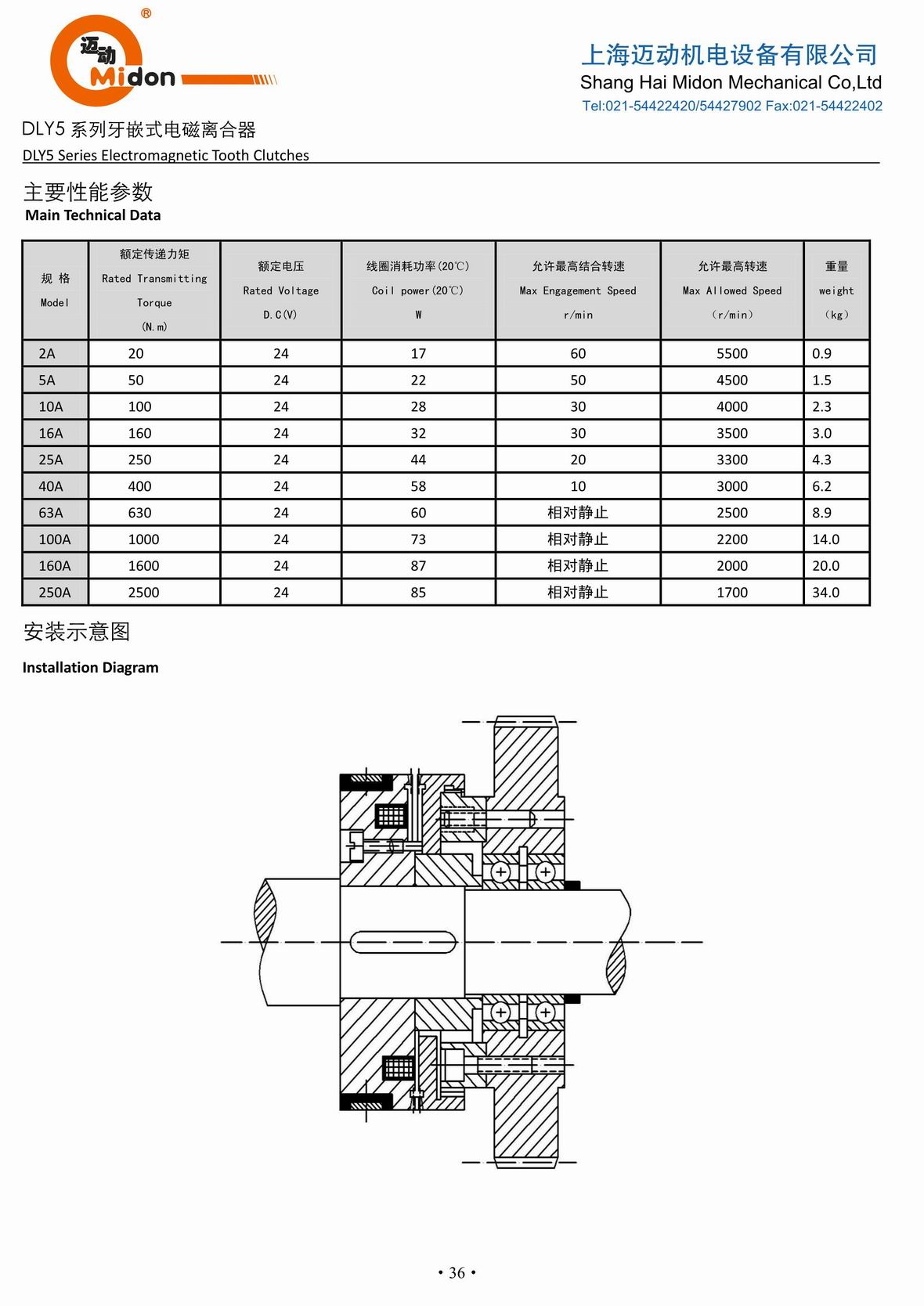 邁動(dòng)離合器 - DLY5 牙嵌式電磁離合器IMG.jpg